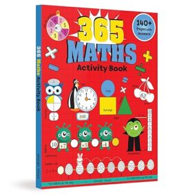 365 Maths Activity Book For Kids: Age 5+