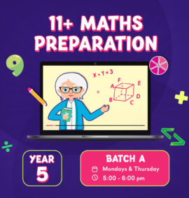 Monday & Thursday (5pm-6pm) (Year 5)