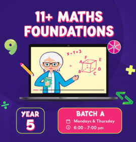 Monday & Thursday (6:00-7:00 PM) (Year 5)